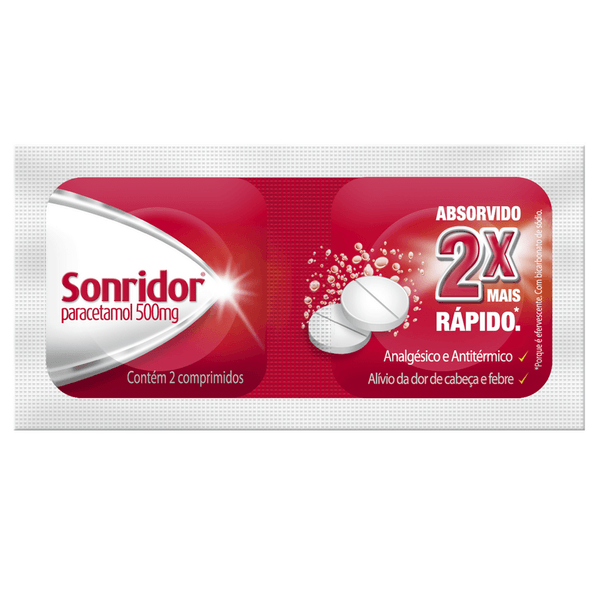 Analgésico Sonridor Com 2 comprimidos Efervescentes