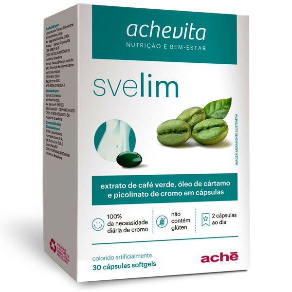 Svelim com 30 capsulas