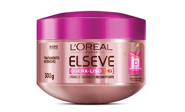 Creme De Tratamento Elseve Quera Liso 300G