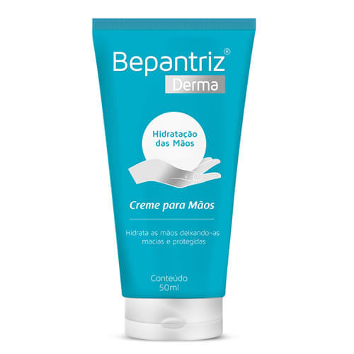 Bepantriz Derma Creme Hidratante Para as Mãos 50mL