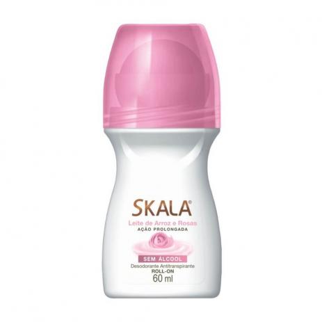 Desodorante Roll On Skala Leite Arroz 60ml
