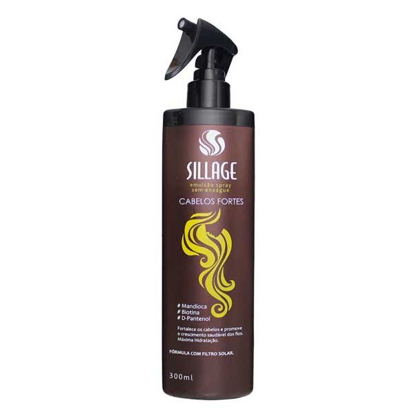 Emulsão Spray Sillage Cabelos Fortes 300ml