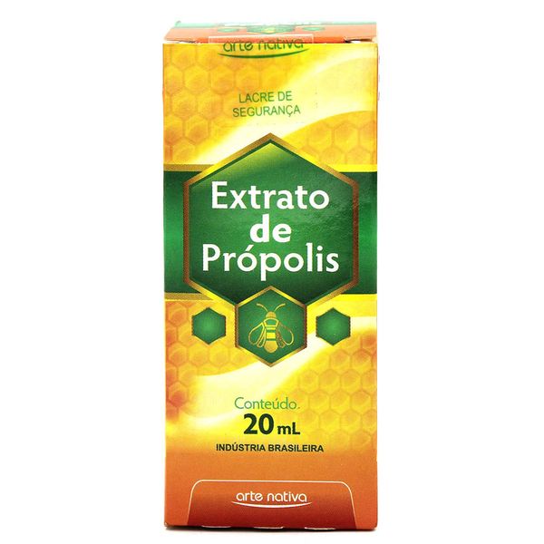 Extrato Propolis Alcoólico Arte Nativa Solução 20Ml