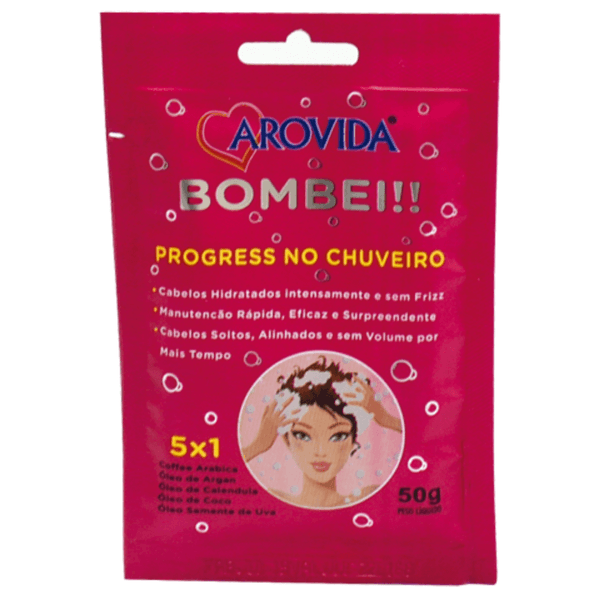Tratamento Capilar Arovida Progressiva Chuveiro com 50g