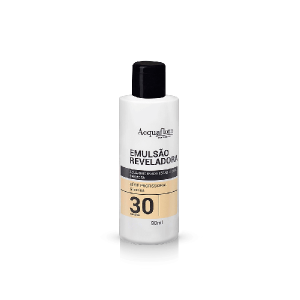 Água Oxigenada 30 Volumes Acquaflora 90ml