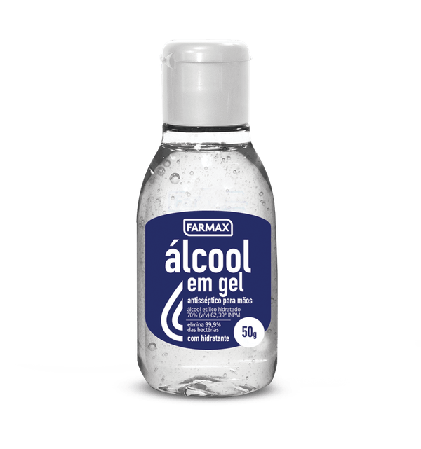Alcool Gel Antisséptico Farmax 70% 50G