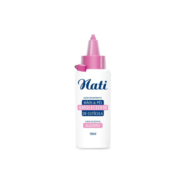 Amolecedor De Cuticula Nati Algodão 100ml
