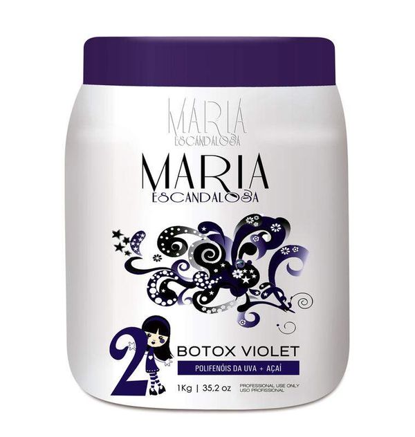 Botox Capilar Maria Escandalosa Violet 1Kg