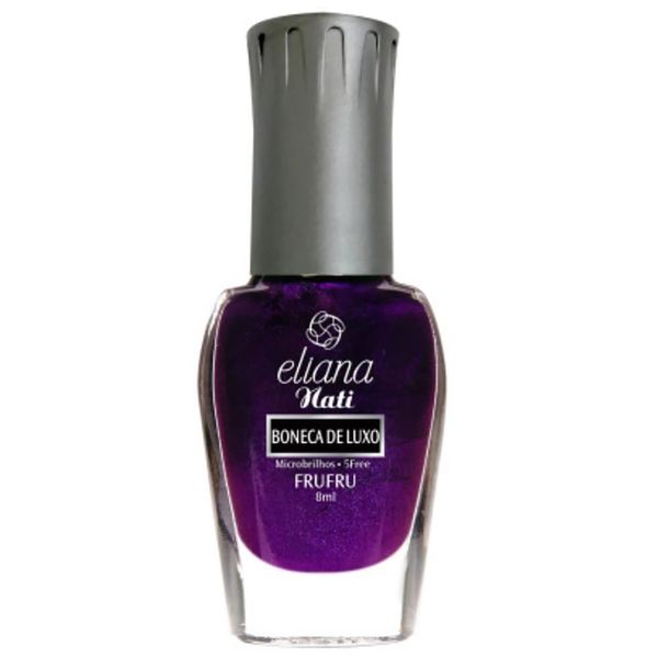 Esmalte Nati Eliana Boneca De Luxo Microbrilhos Frufru 8ml