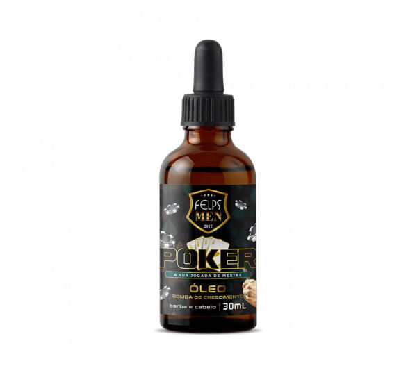 Óleo para Barba Felps Men Poker 30ml
