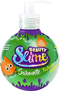 Sabonete Liquido Beauty Slime Gel Verde Neon 300ml