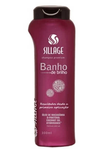 Shampoo Sillage Banho Brilho 300ml