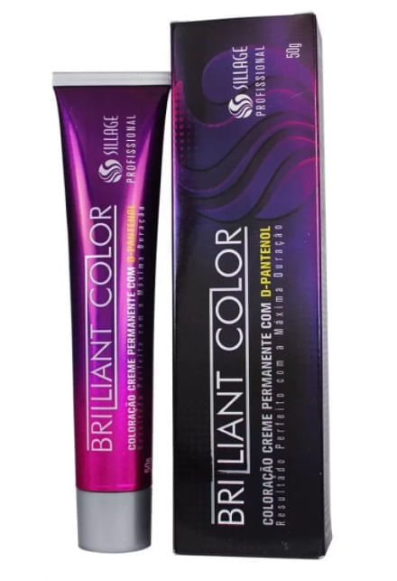 Tintura Brilliant Color Preto Azulado 2.8