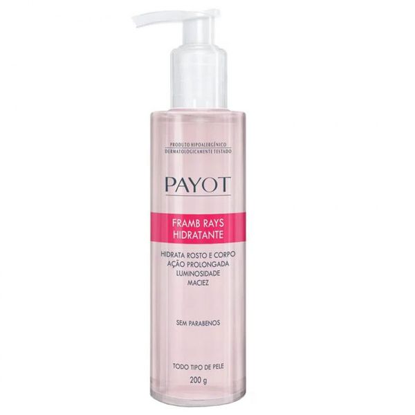 Hidratante Payot Framb Rays Corpo e Rosto 200g