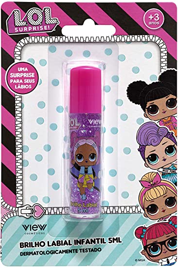 Brilho Labial Infantil Lol View