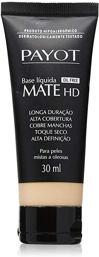 Base Líquida Payot Oil Free Mate HD 2 Claro 30ml