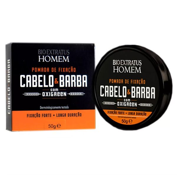 Pomada Capilar Bio Extratus Homem Cabelo E Barba 50G