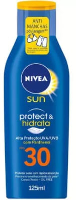 Protetor Solar Nivea Sun Protect E Hidrata Fps30 125ml