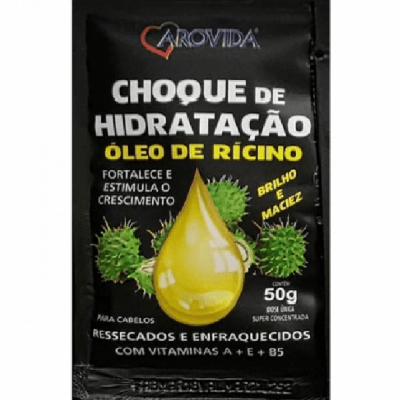 Tratamento Capilar Arovida Ricino com 50g