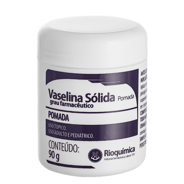 Vaselina Sólida Rioquímica 90G