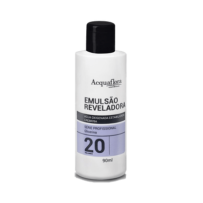 Água Oxigenada 20 Volumes Acquaflora 90ml