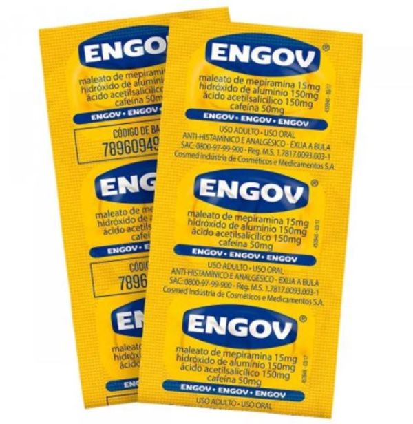 Engov Com 06 comprimidos