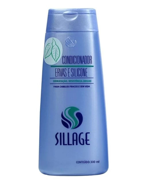 Condicionador Sillage Ervas E Silicone 300 ml