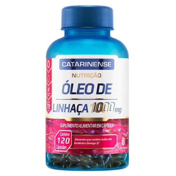 Oleo Linhaca 1000Mg com 120 Capsulas Catarinense