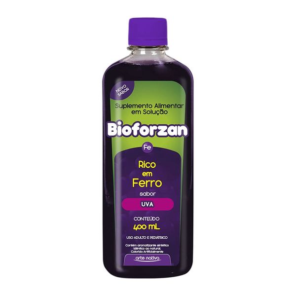 Suplemento Bioforzan Arte Nativa Uva com 400ml