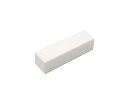 Lixa Cubo Branca Para Acabamento De Unhas Santa Clara Ref. 469