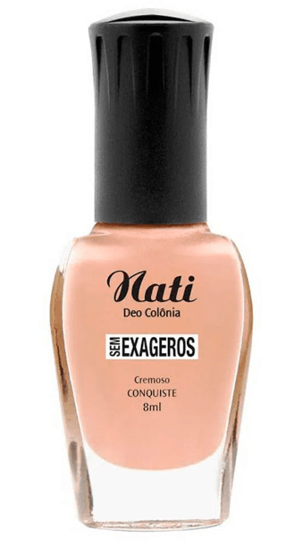Esmalte Nati Sem Exageros Cremoso Conquiste 8ml