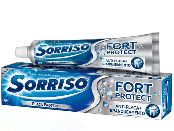 Creme Dental Sorriso Fort Protect 5 Acoes 70G