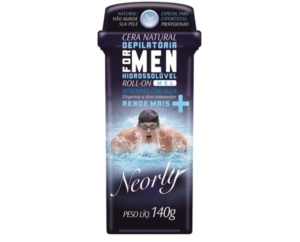 Cera Depilatoria Neorly Refil Rollon For Men 140