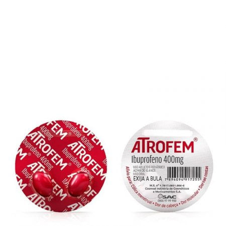 Atrofem 400Mg 2 capsulas