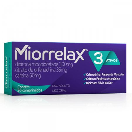 Miorrelax com 20 Comprimidos Hypera