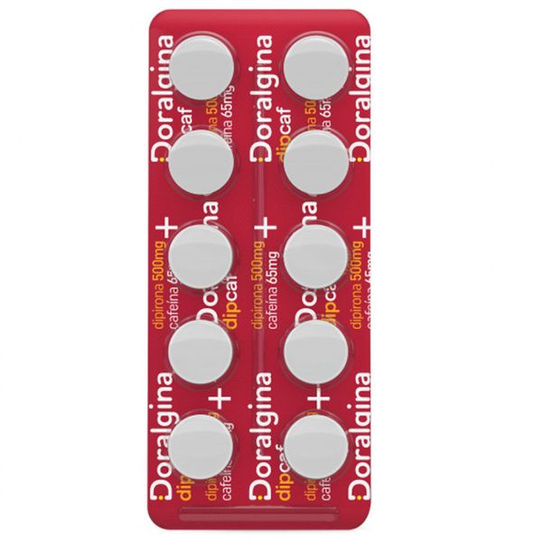 Doralgina Dip 500mg com 10 comprimidos