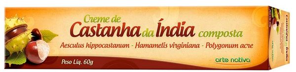 Creme De Castanha Da India composta Arte Nativa 60G