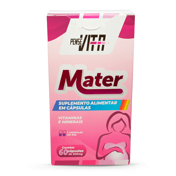 PenseVita Mater Vitamina 550mg com 60 Compimidos