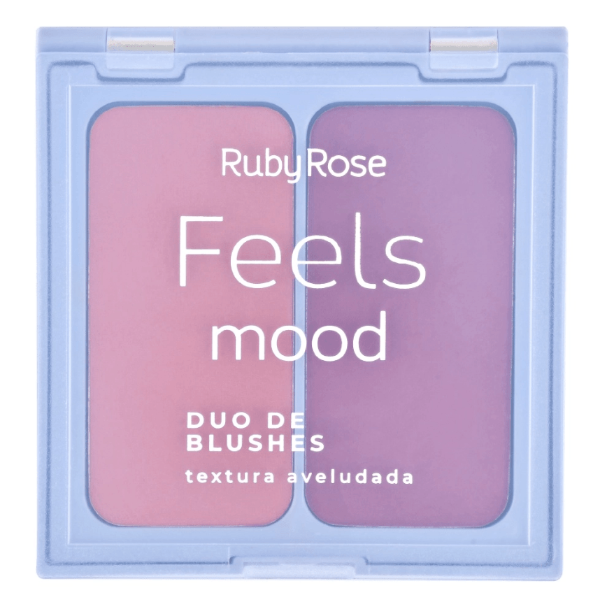 Duo De Blushes Ruby Rose Feels Mood Hb870 - 1 Unidade