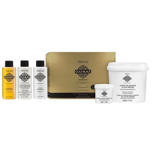 Kit Amend Gold Black Guanidina 2 Retoques