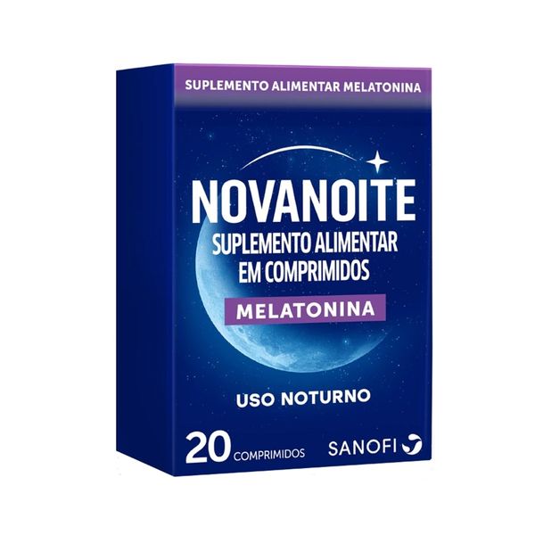 Novanoite Melatonina 0,02mg com 20 comprimidos