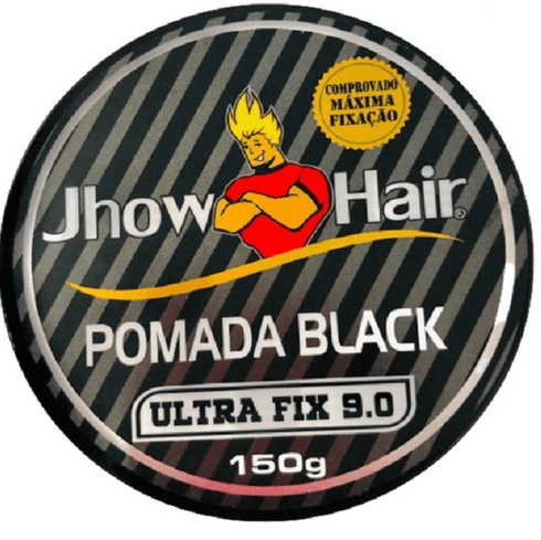 Pomada Capilar Jhow Hair Ultra Fix Black 9.0 150G