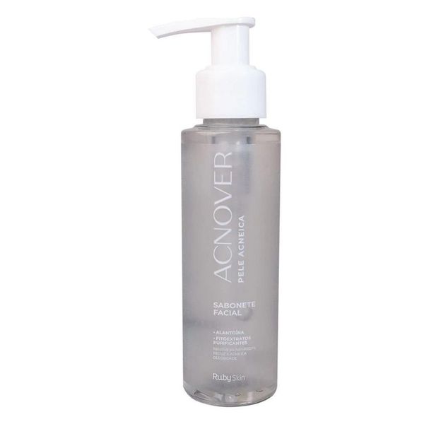 Sabonete Líquido Facial Ruby Rose Antiacne Acnover 100ml