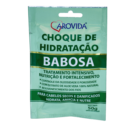 Tratamento Capilar Arovida Babosa 50g