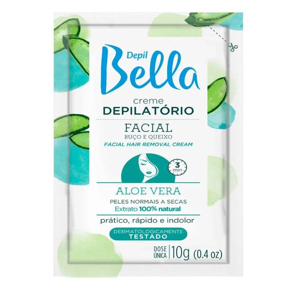 Creme Depilatório DepilBella Facial Aloe Vera 10g
