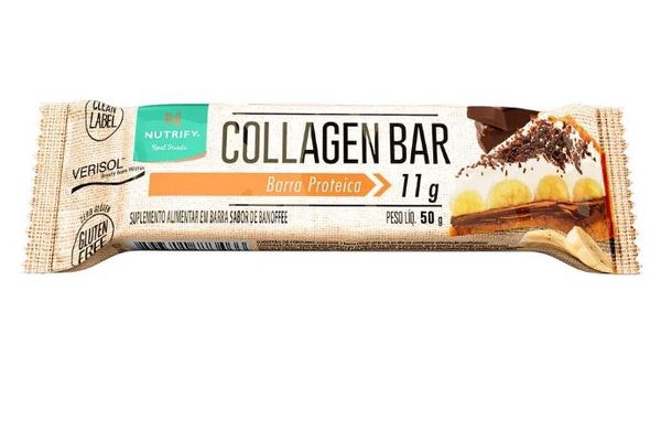 Barra Protein Collagen Bar Banoffee Nutrify 50g