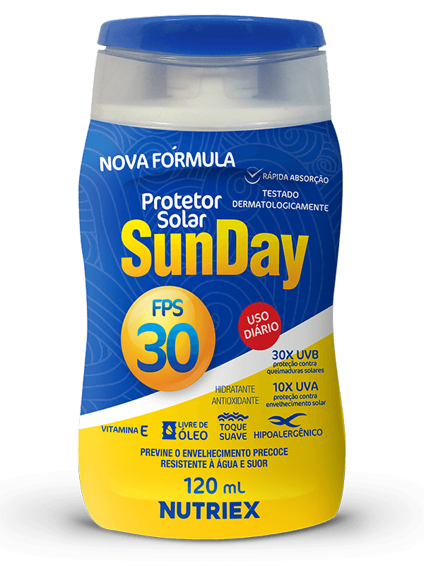 Protetor Solar Sunday FPS30 Uva 120ml