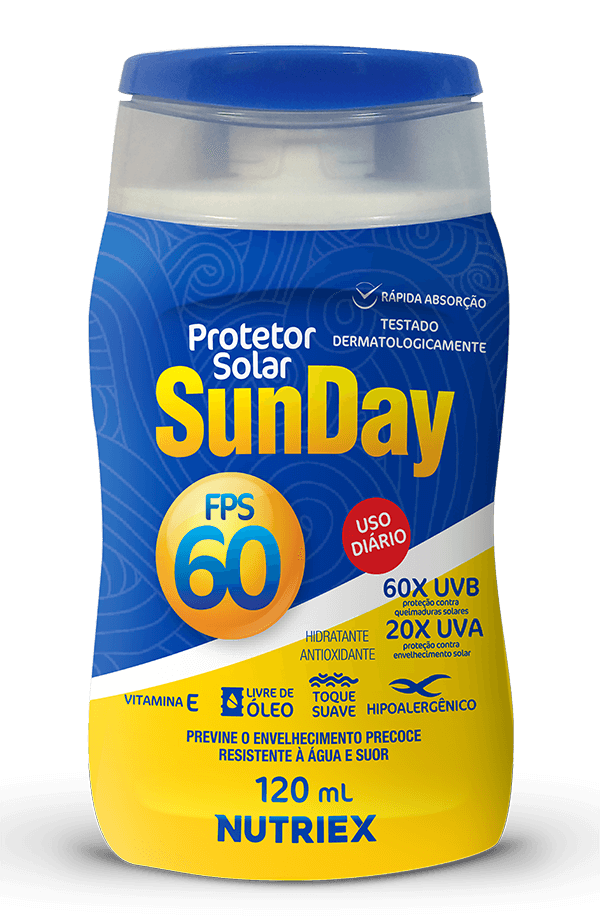 Protetor Solar Sunday FPS60 120ml