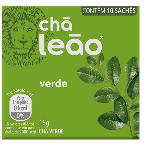 Chá Leão Fuze Verde Com 16g