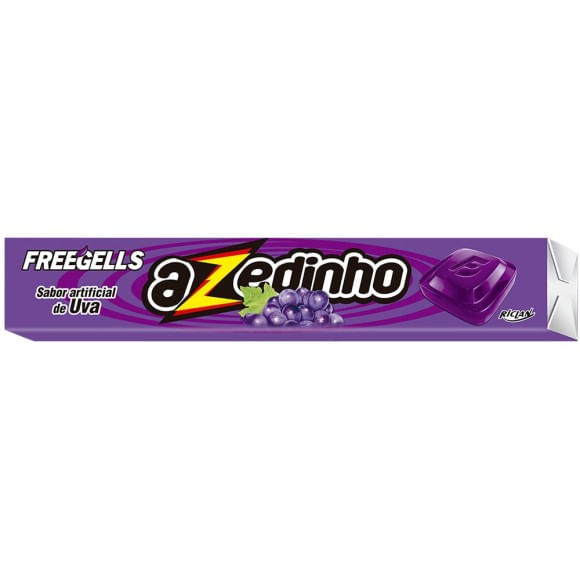 Bala Freegells Azedinho Uva 27,9g